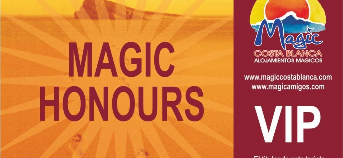 VIP Magic Honours Card, more than a special Club Magic Natura Animal, Waterpark Resort Benidorm